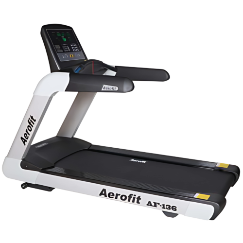 Aerofit AF-136 Treadmill I Max User Weight: 150 kg I LED Display I AC Motor With 10.0 HP Peak Duty I Elevation: 0-15% Incline