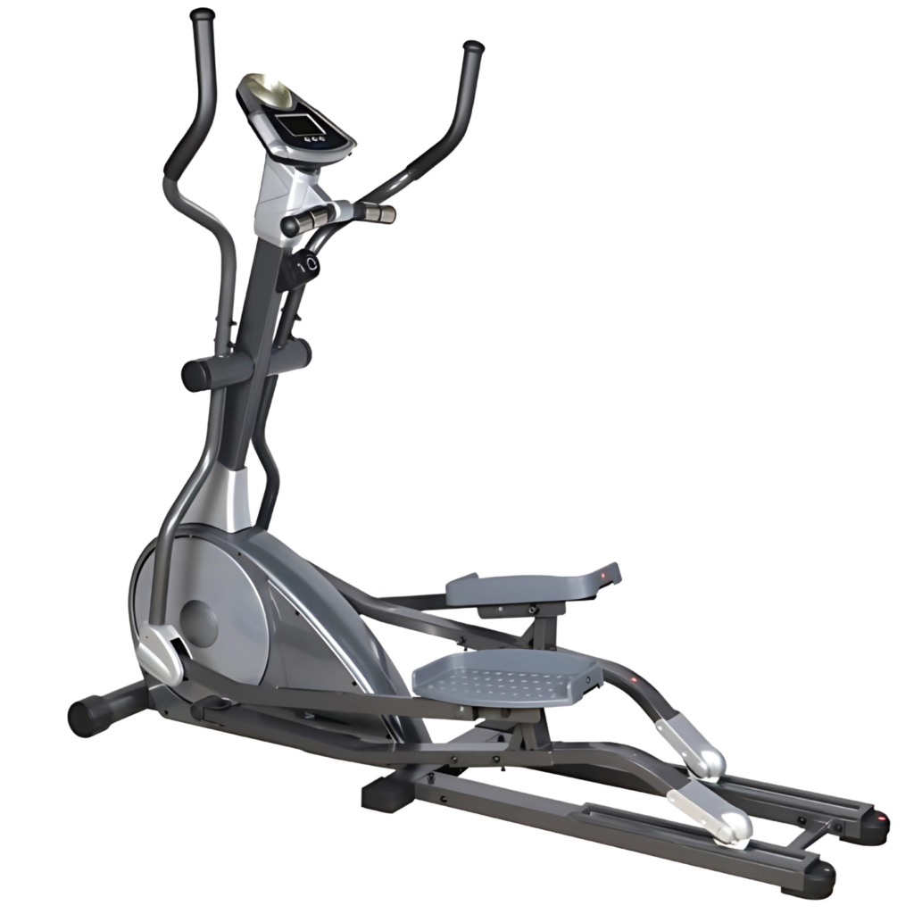 Aerofit AF-244EL Elliptical Cross Trainer I Max. User Weight: 120 kg I LCD Display I 9 kg Fly Wheel I Powered by two 1.5V AA Battery