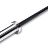 Aerofit 5 Feet Black Chrome Barbell I Corrosion-Resistant Finish I Long-Lasting Performance I Compatible with Standard Weight Plates