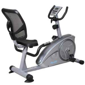 Aerofit AF-662R Recumbent Bike I 6 kg Fly Wheel I LCD Display I Max. User Weight: 100 kg I Resistance Level: 8 Levels