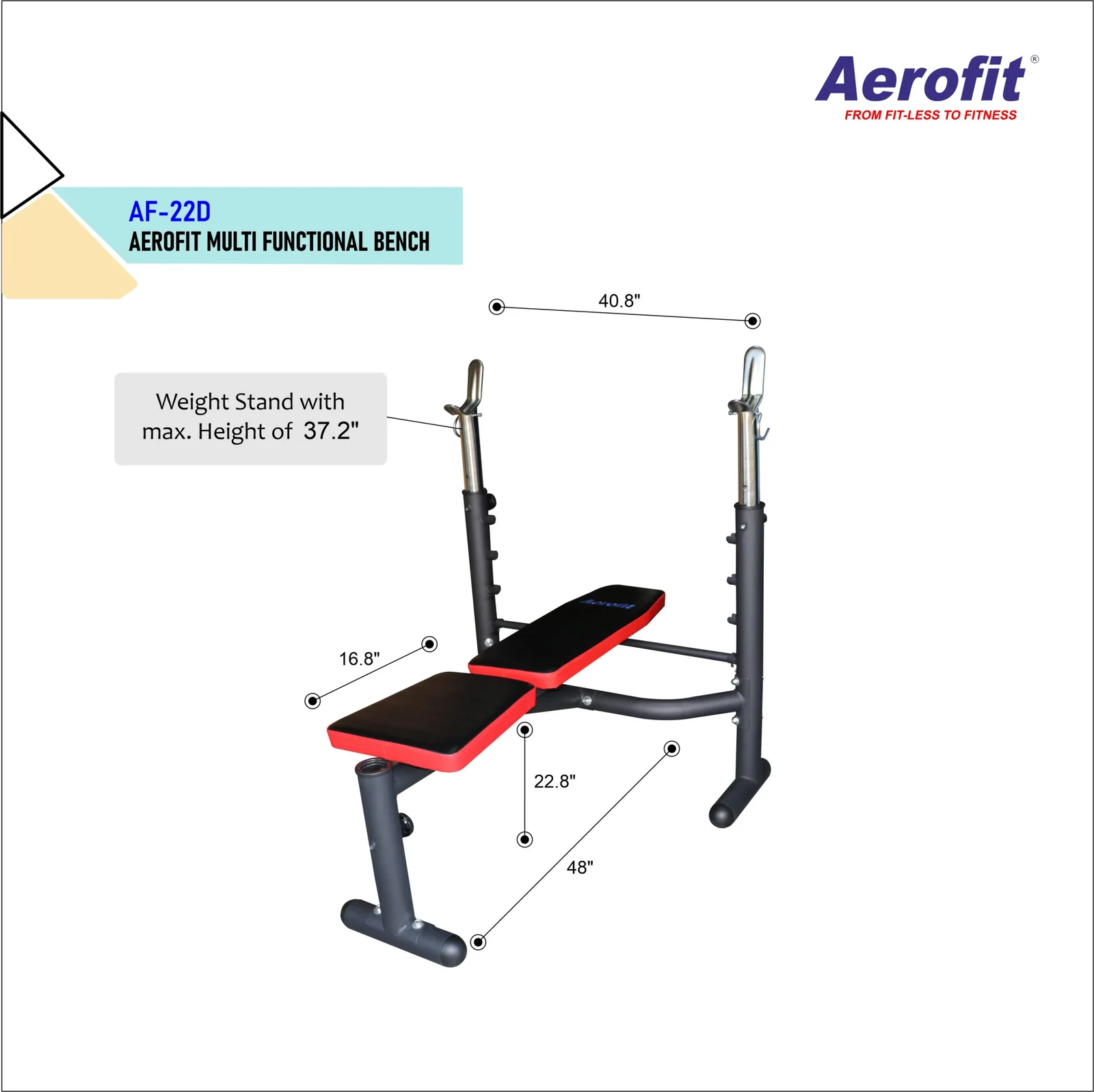 Aerofit AF-22D Multi Bench Press - Image 3
