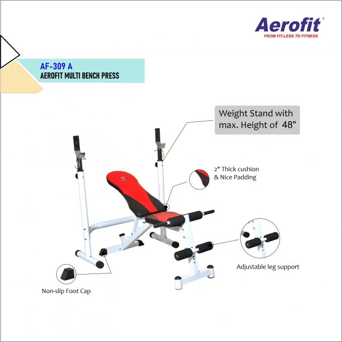 Aerofit AF-309A Multi Bench Press - Image 2