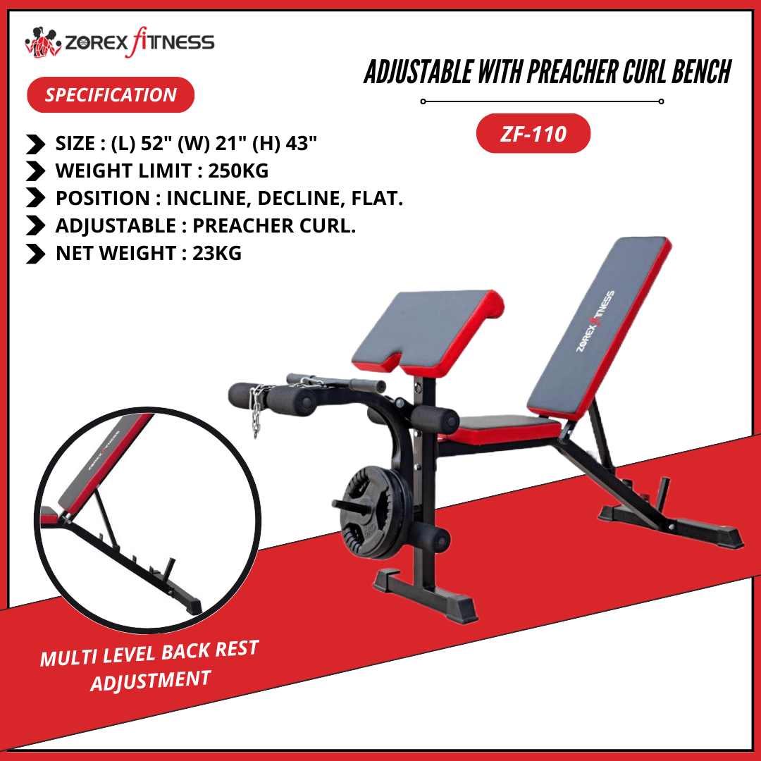 Fitpro FITNESS FP-110 ADJUSTABLE BENCH - Image 7