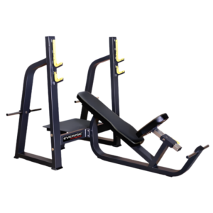 FITPRO Fitness FP-102 Olympic Incline Bench I Adjustable Seat I Targets Upper Chest, Shoulders and Biceps I Leg Support Rods
