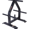FITPRO Fitness FP-308 Plate Rack I Commercial-Grade Steel Frame I Compact Design I Multi-Peg Layout
