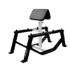 FITPRO Fitness FP-115 Standing Preacher I Well-Positioned Angled Preacher Pad I Minimizes Shoulder & Back Involvement I Heavy-Duty Steel Frame