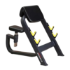 FITPRO Fitness FP-110 Preacher Curl I Strict Bicep Isolation I Multiple Hook Positions I Comfortable Arm Pad