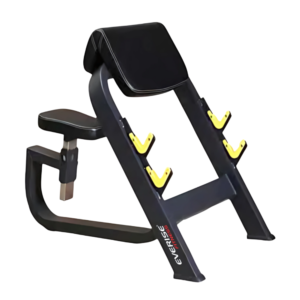 FITPRO Fitness FP-110 Preacher Curl I Strict Bicep Isolation I Multiple Hook Positions I Comfortable Arm Pad
