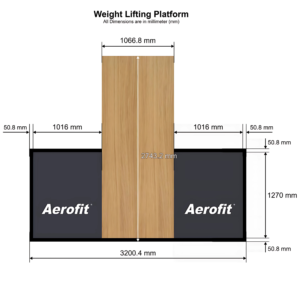 Aerofit Weight Lifting Platform-2 / Functional Trainer Platform