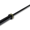 Aerofit Smoky Black Barbell A2 Series I Precision Knurling Pattern I Built to Withstand Intense Workouts I Slip-Resistant Grip