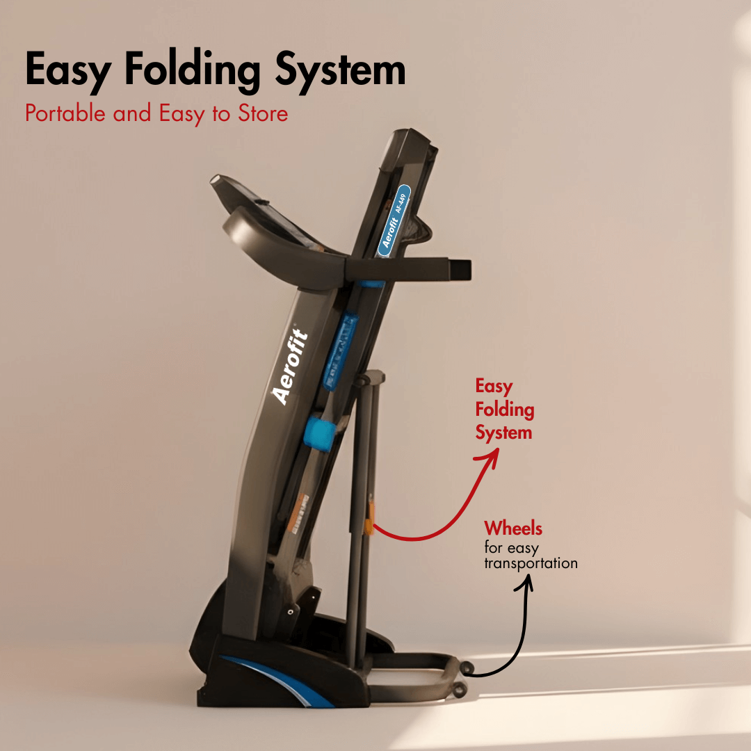 AF-449 Treadmill with USB Port I AC Motor with 5.0HP Peak Output - Image 3