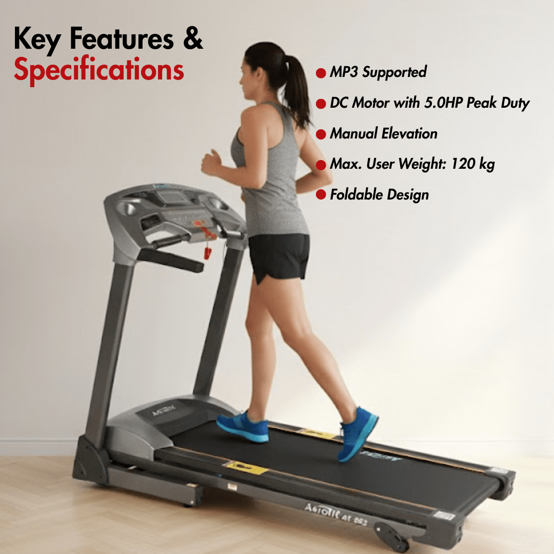 AF-502 Home Treadmill with 3 Levels Elevation - Image 3