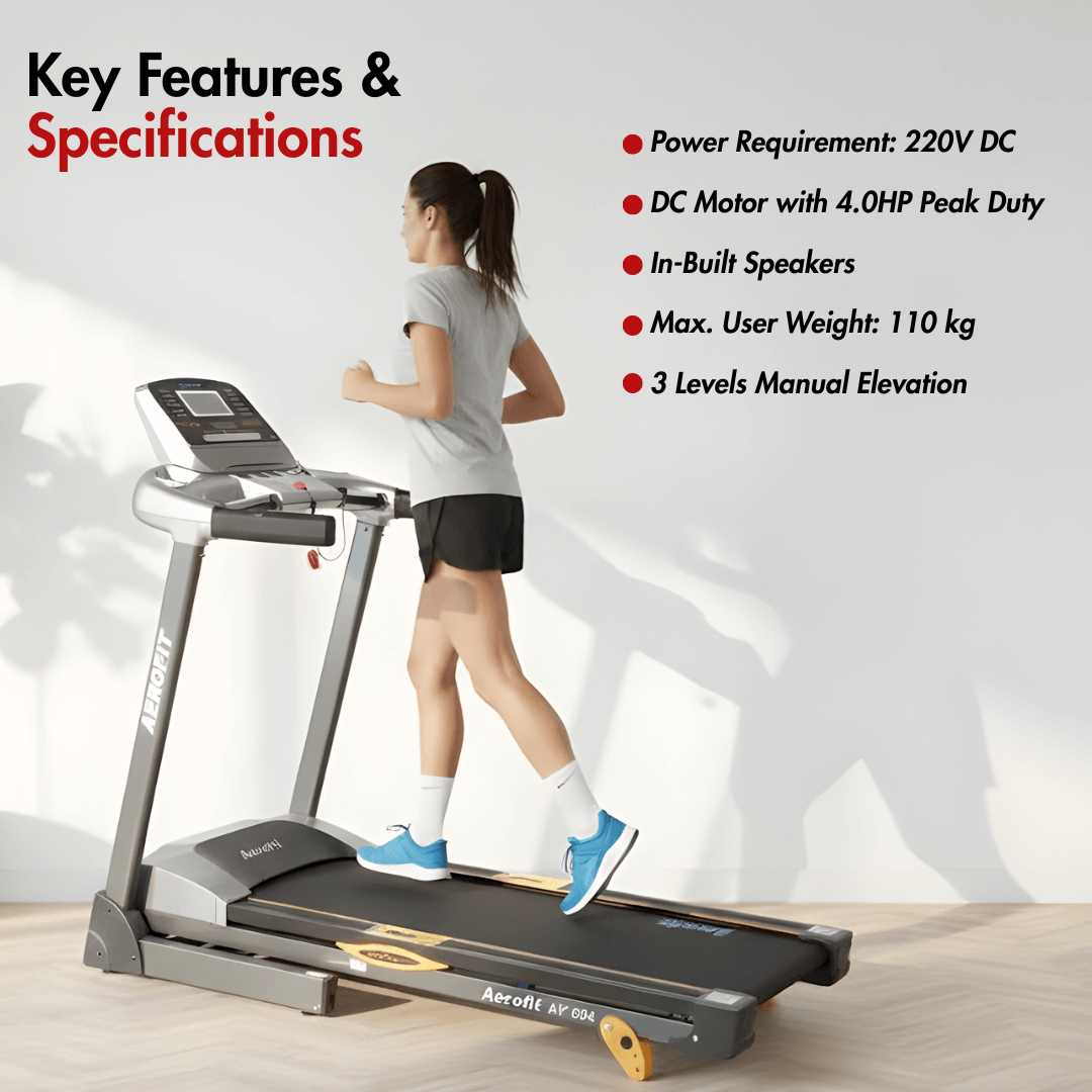 AF-504 Home Treadmill with 16 Workout Programs - Image 3