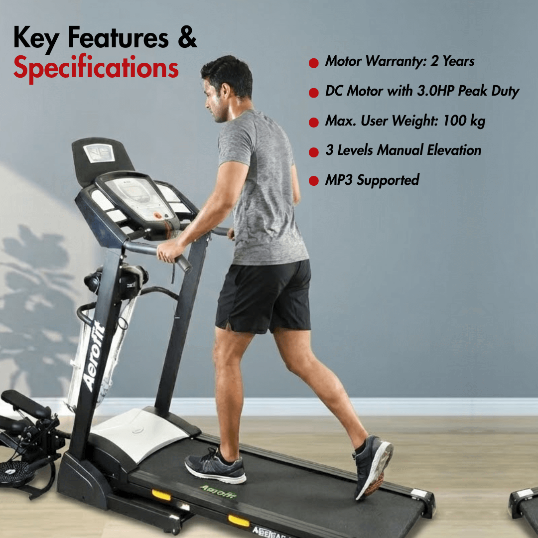 AF-518M MP3 Supported Home Treadmill - Image 3