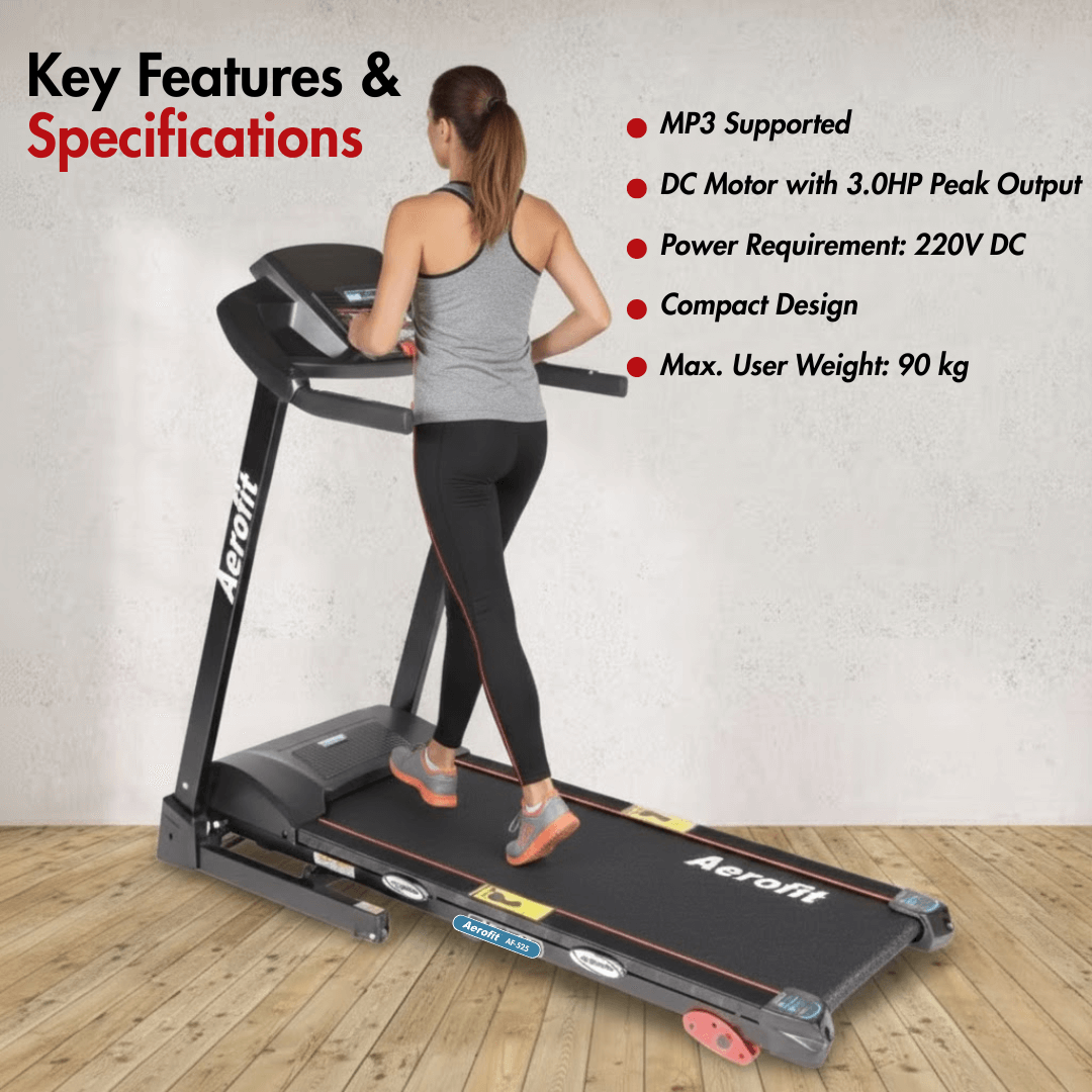 AF-525 Home Treadmill with Manual Elevation - Image 3