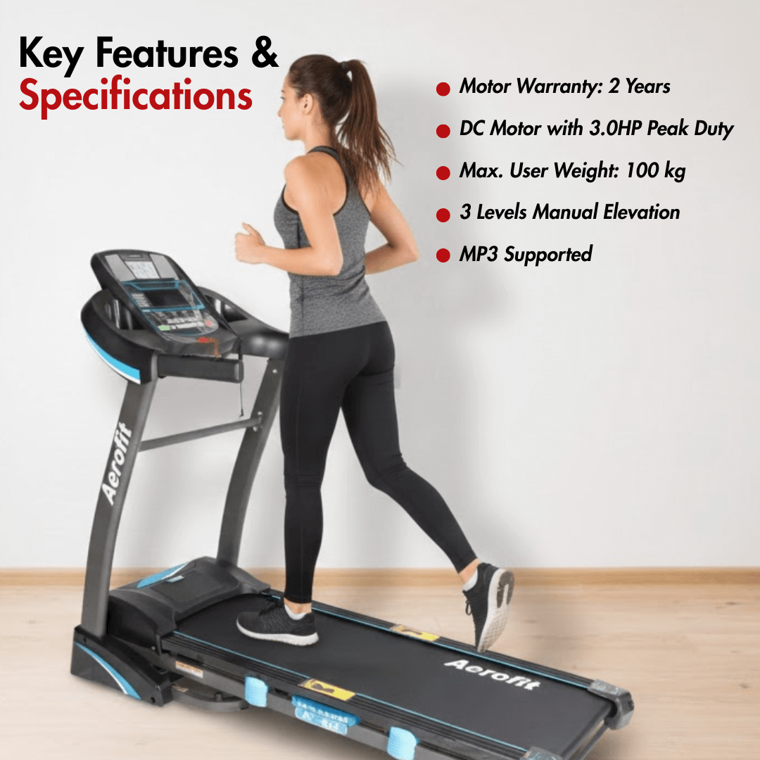 AF-526 Home Use Treadmill with MP3 Support - Image 3