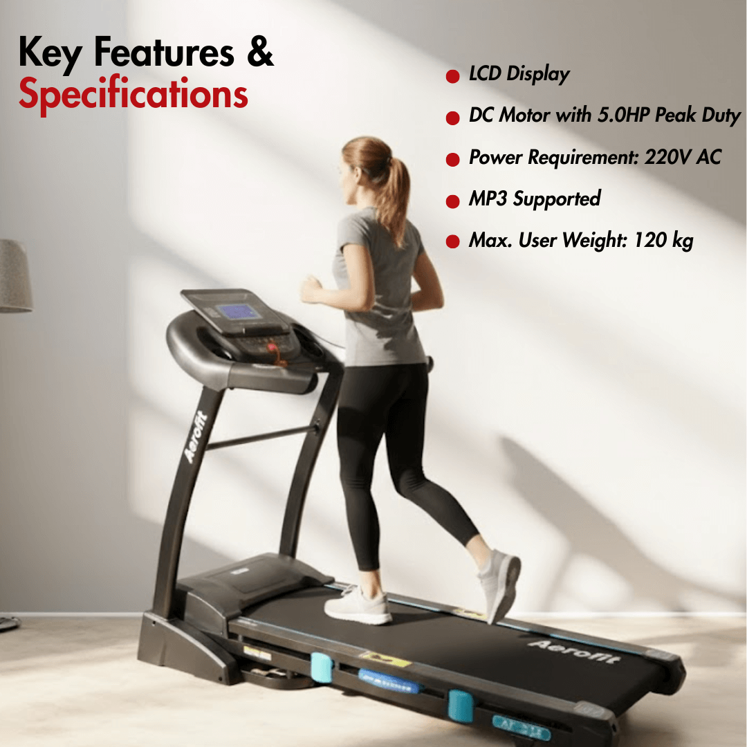 AF-534 Home Treadmill with Manual Incline - Image 3