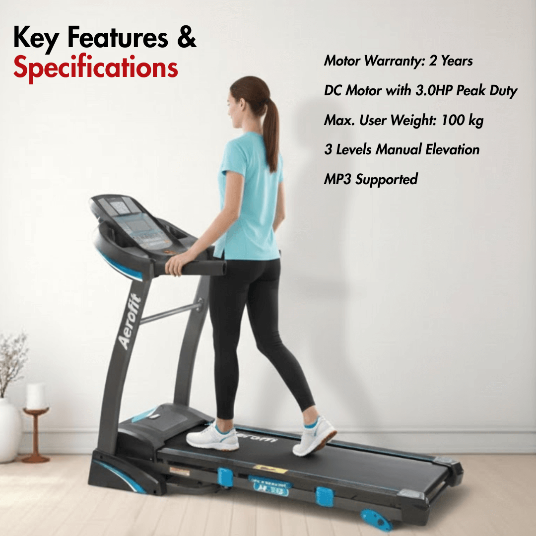 AF-536 Home Treadmill with 8 Preset Workout Programs - Image 3