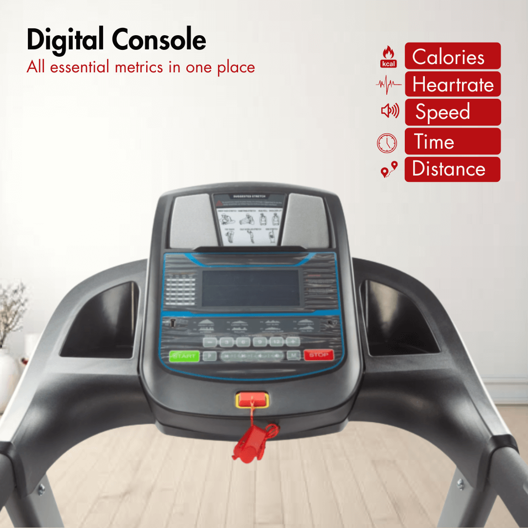 AF-536 Home Treadmill with 8 Preset Workout Programs - Image 5
