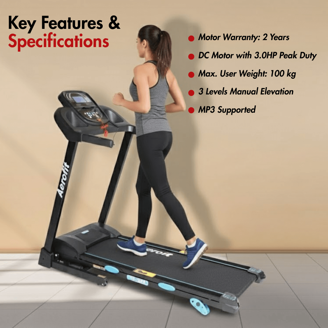 AF-542 Home Treadmill with 14 Workout Programs - Image 3