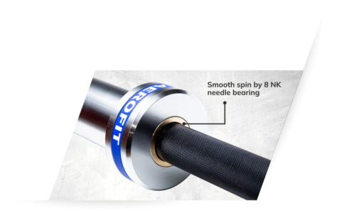 Aerofit Black Beard Barbell A2 Series