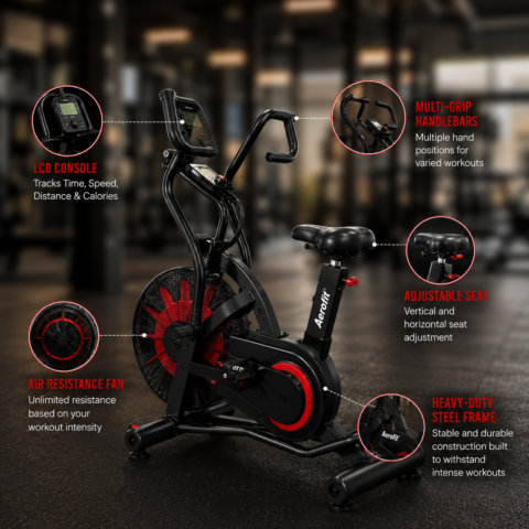 AF-680 Commercial Assault Air Bike