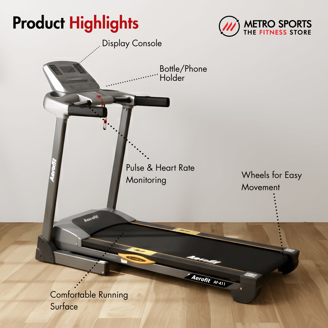 Buy AF-411 Compact Treadmill for Home Workouts - Image 3
