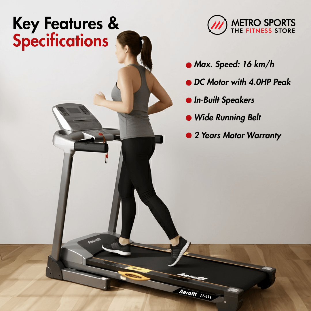 Buy AF-411 Compact Treadmill for Home Workouts - Image 4