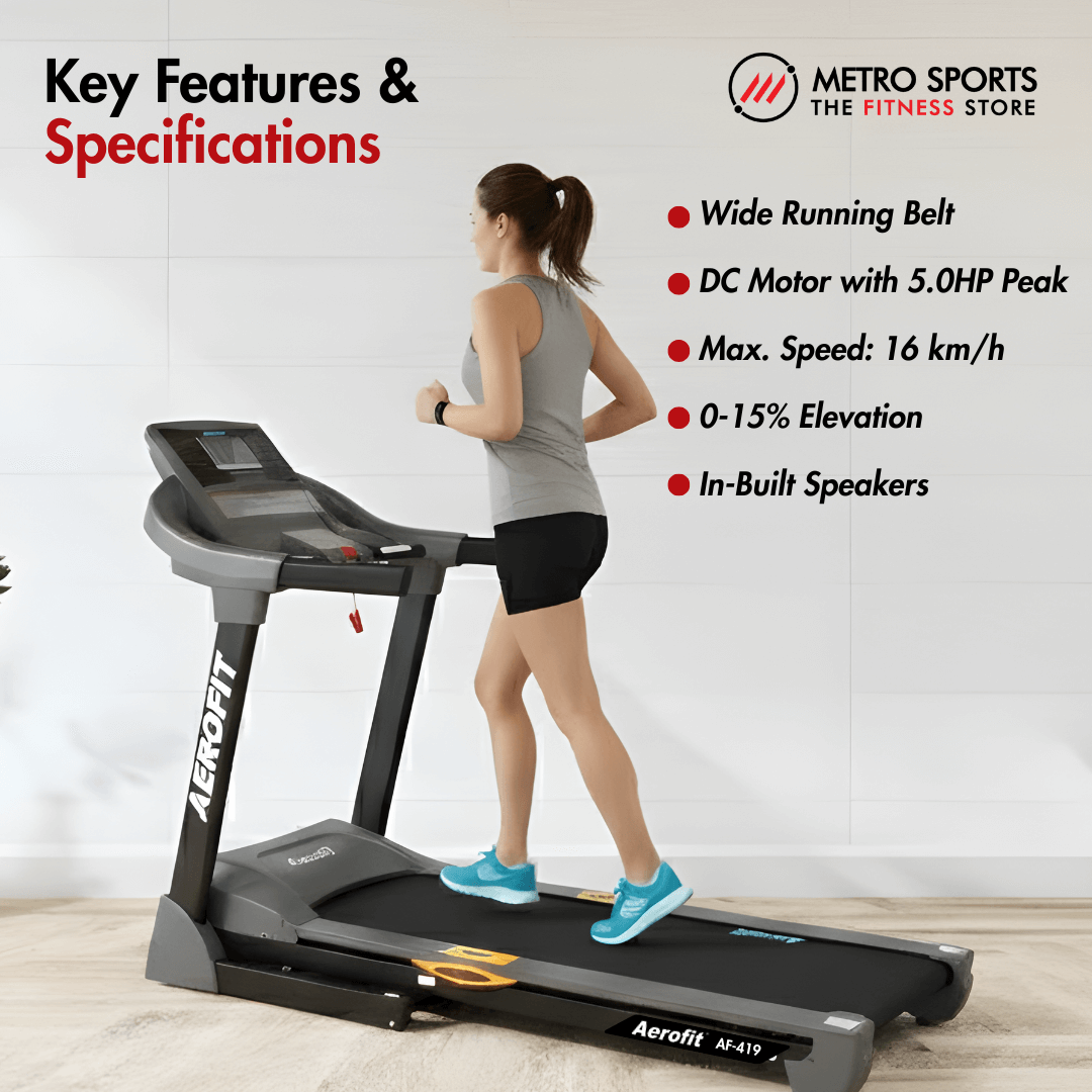 AF-419 Automatic Elevation Home Treadmill - Image 3