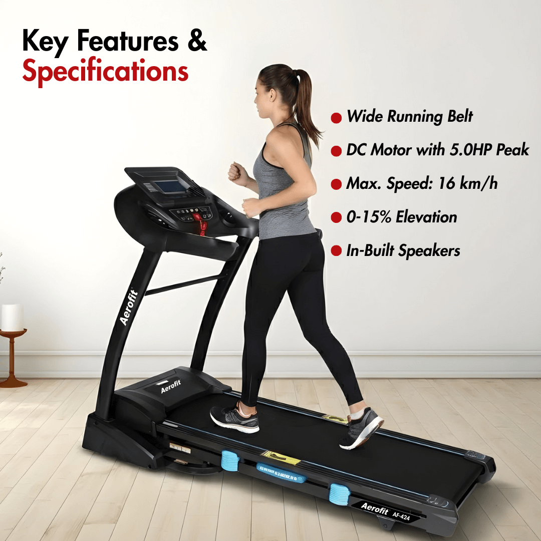 AF-424 Treadmill with MP3 Support - Image 3