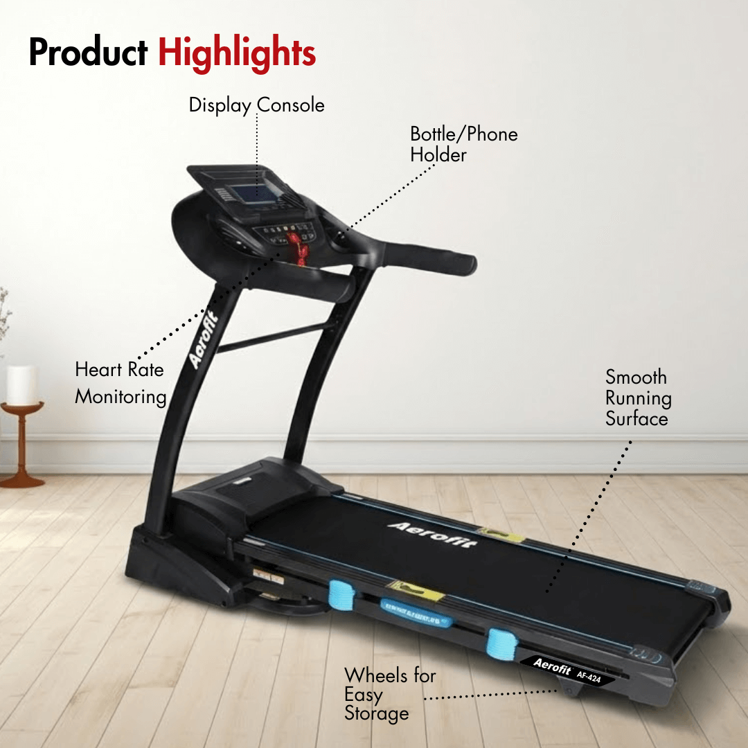 AF-424 Treadmill with MP3 Support - Image 2