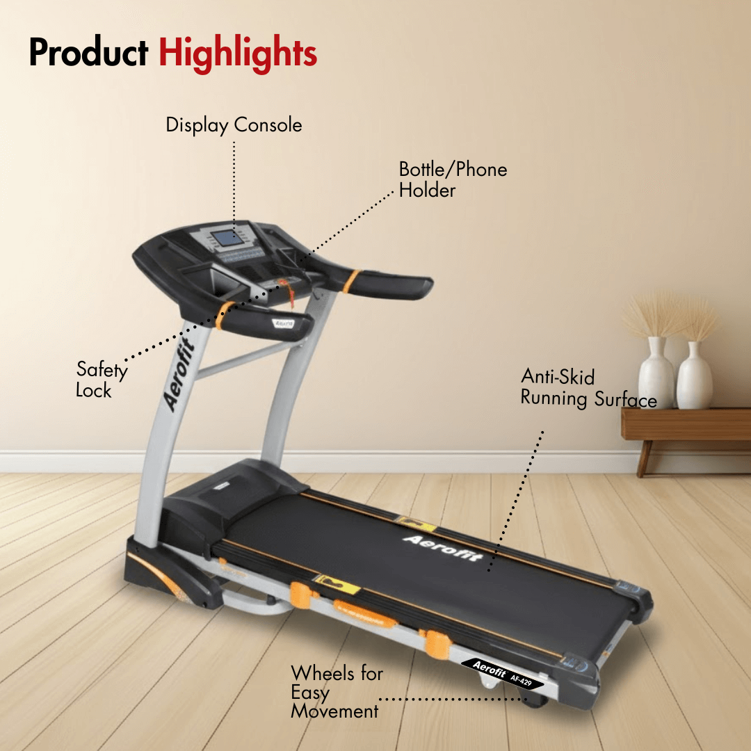 AF-429 Wide Running Surface Treadmill - Image 2