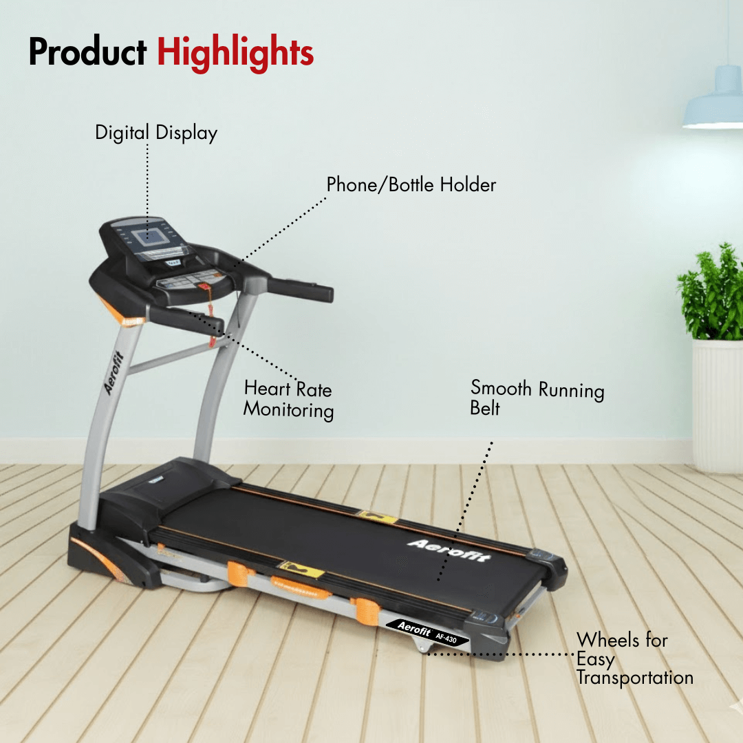 AF-430 Motorized Home Treadmill - Image 2