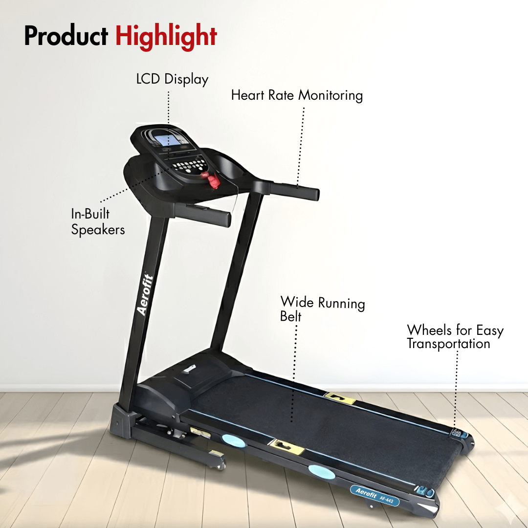 AF-442 DC Motor Home Treadmill - Image 2