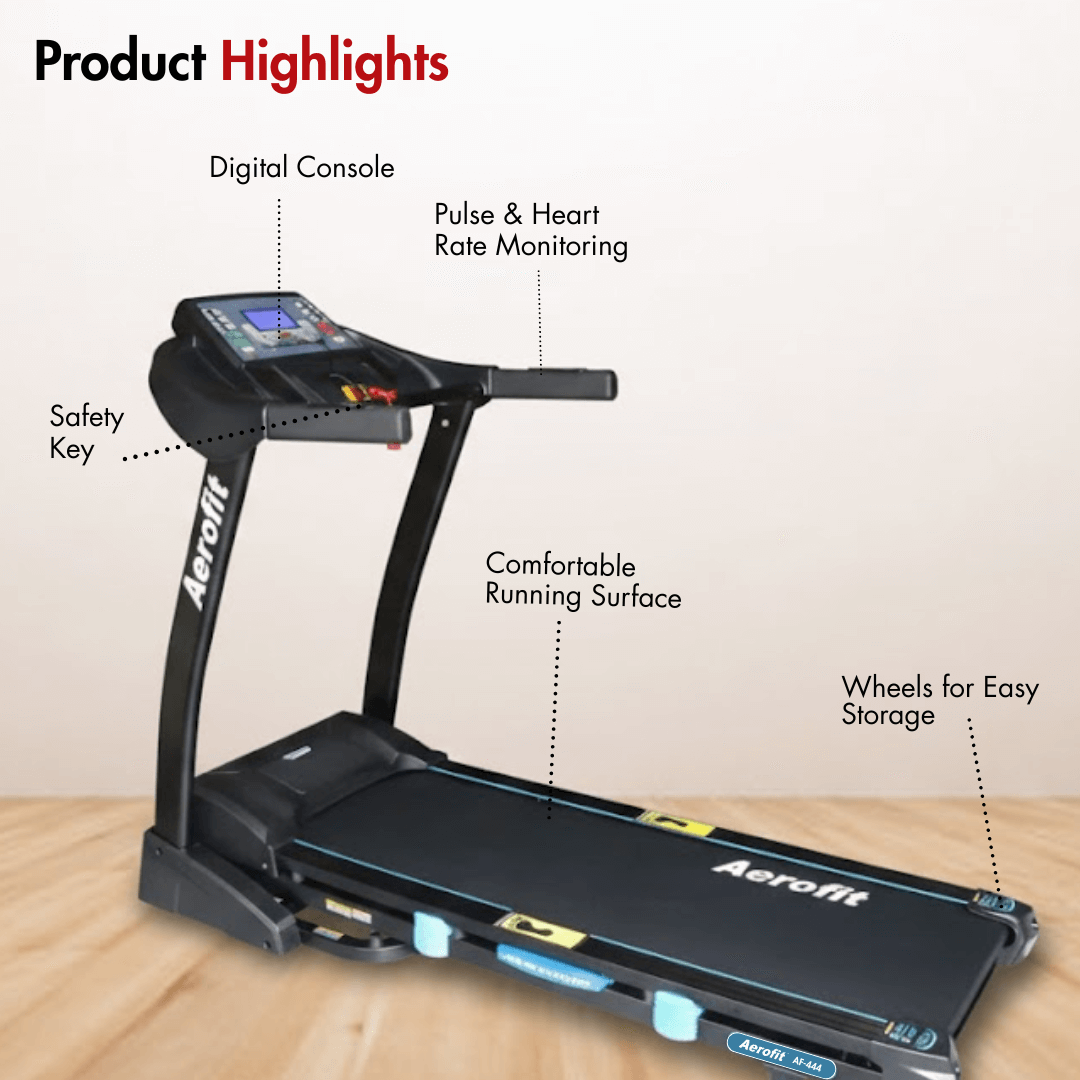 AF-444 Home Treadmill with Multiple Workout Programs - Image 2
