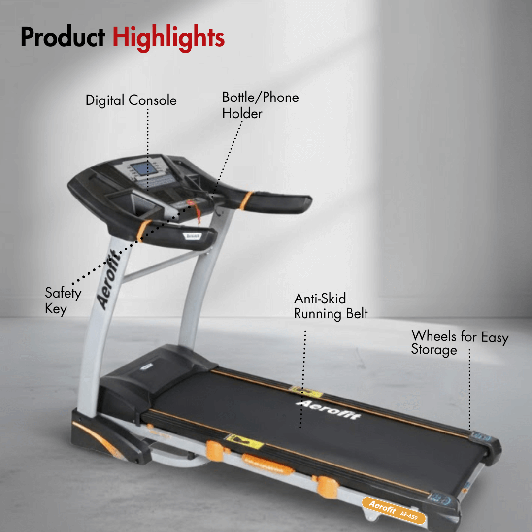 AF-459 Home Treadmill with Wide Running Surface - Image 2