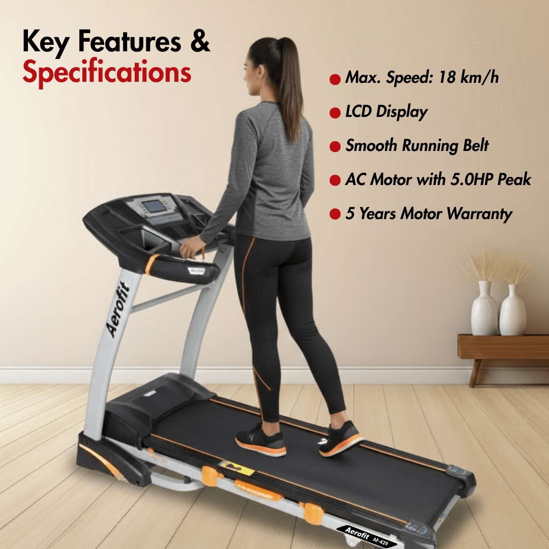AF-429 Wide Running Surface Treadmill - Image 3