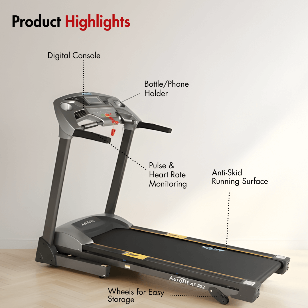 AF-502 Home Treadmill with 3 Levels Elevation - Image 2