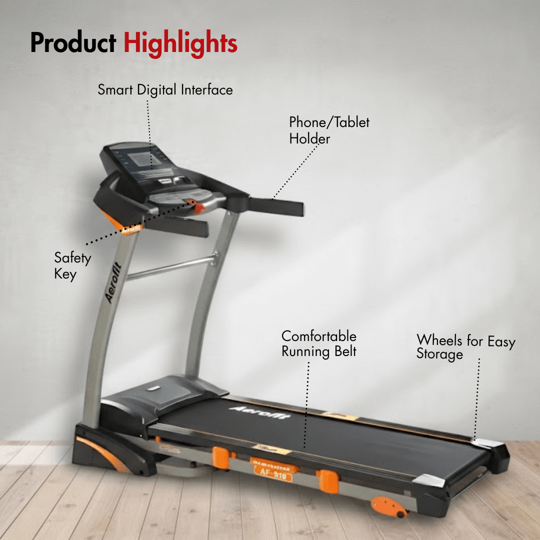 AF-519 AC Motor Treadmill for Home Workout - Image 2