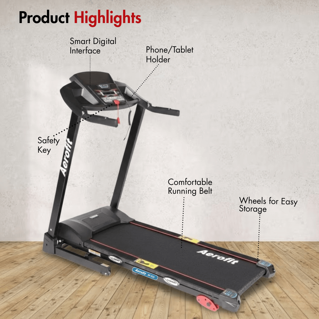 AF-525 Home Treadmill with Manual Elevation - Image 2