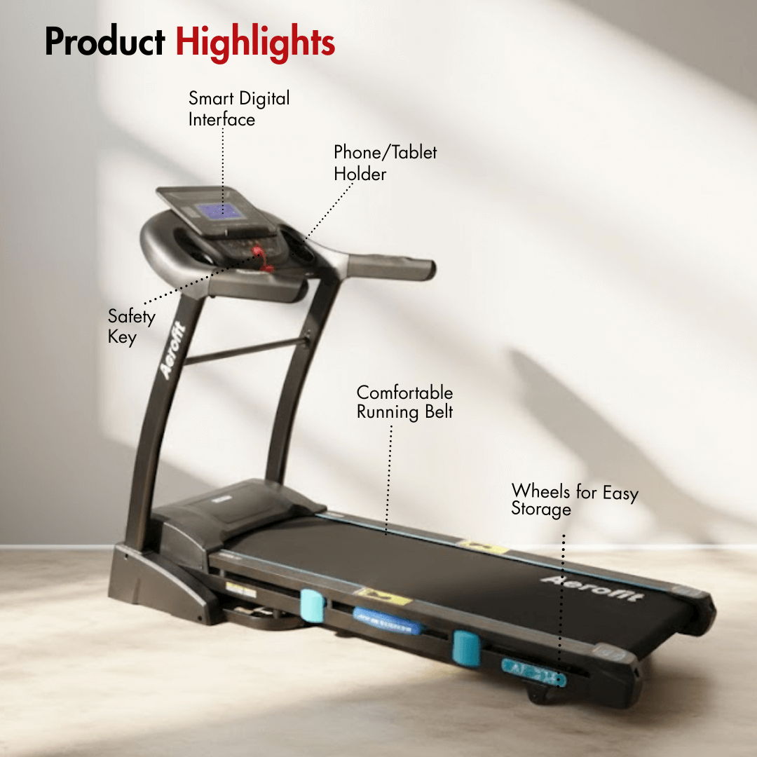 AF-534 Home Treadmill with Manual Incline - Image 2