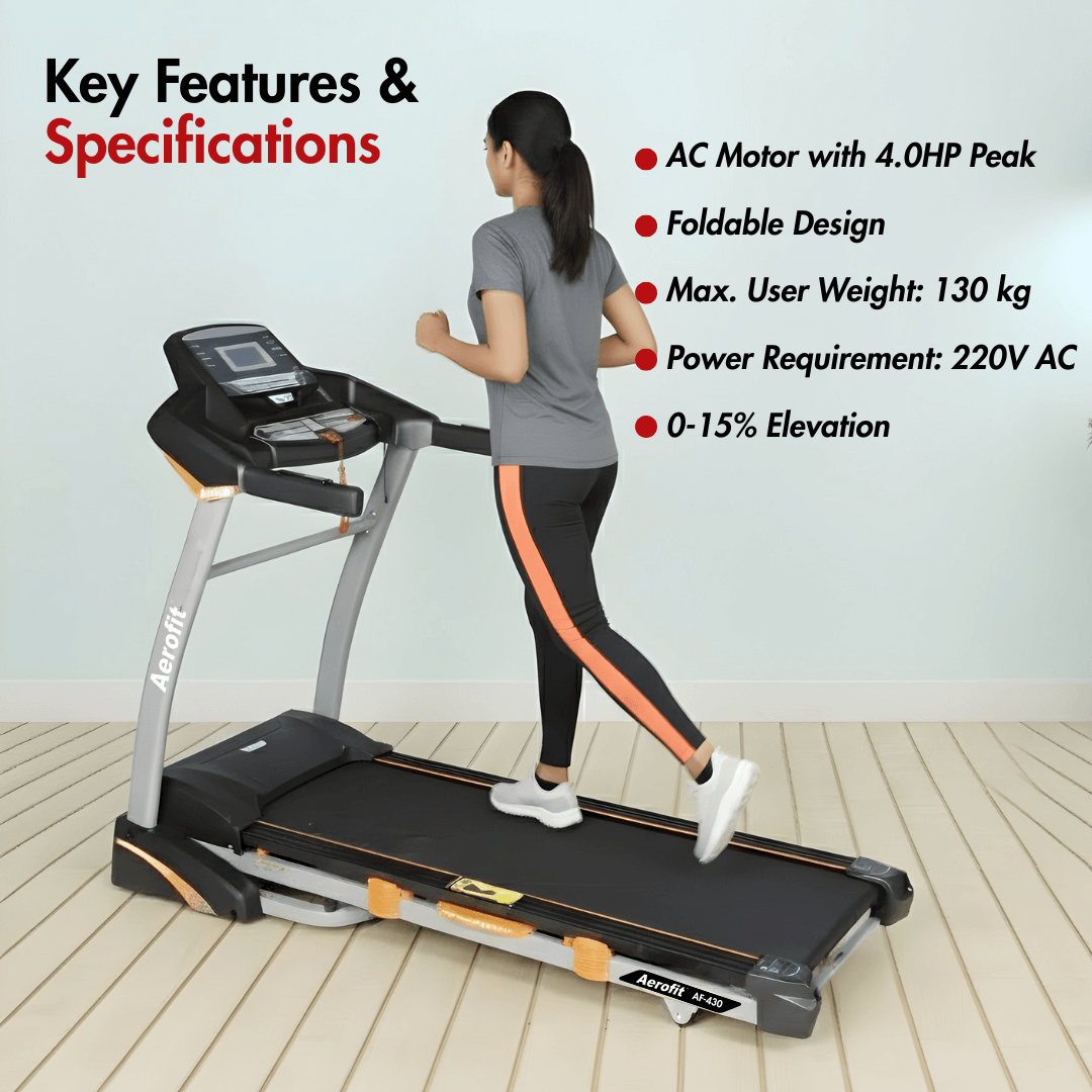 AF-430 Motorized Home Treadmill - Image 3