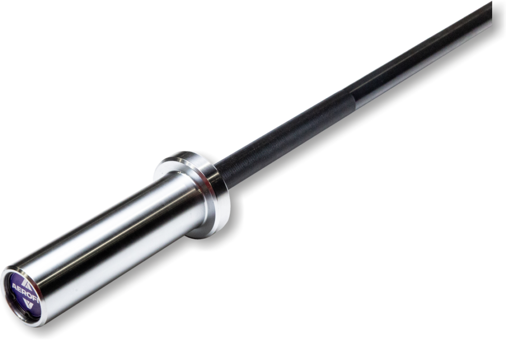 6 Feet Black Chrome Barbell I Rust-Resistant Surface I Black Chrome Finish I Non-Slip Hold