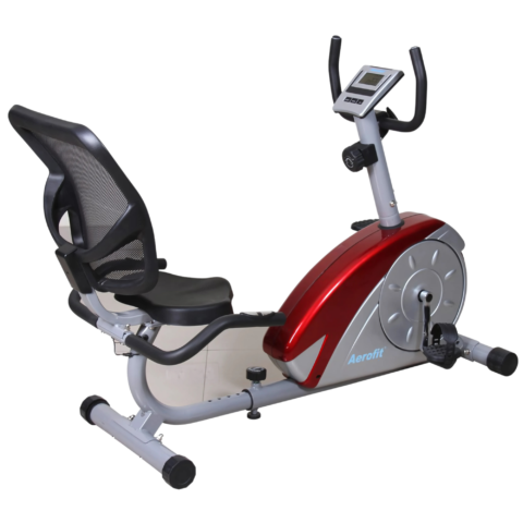 AF-661R Recumbent Bike I Adjustable Seat I 5 kg Fly Wheel I LCD Display I Max. User Weight: 100 kg