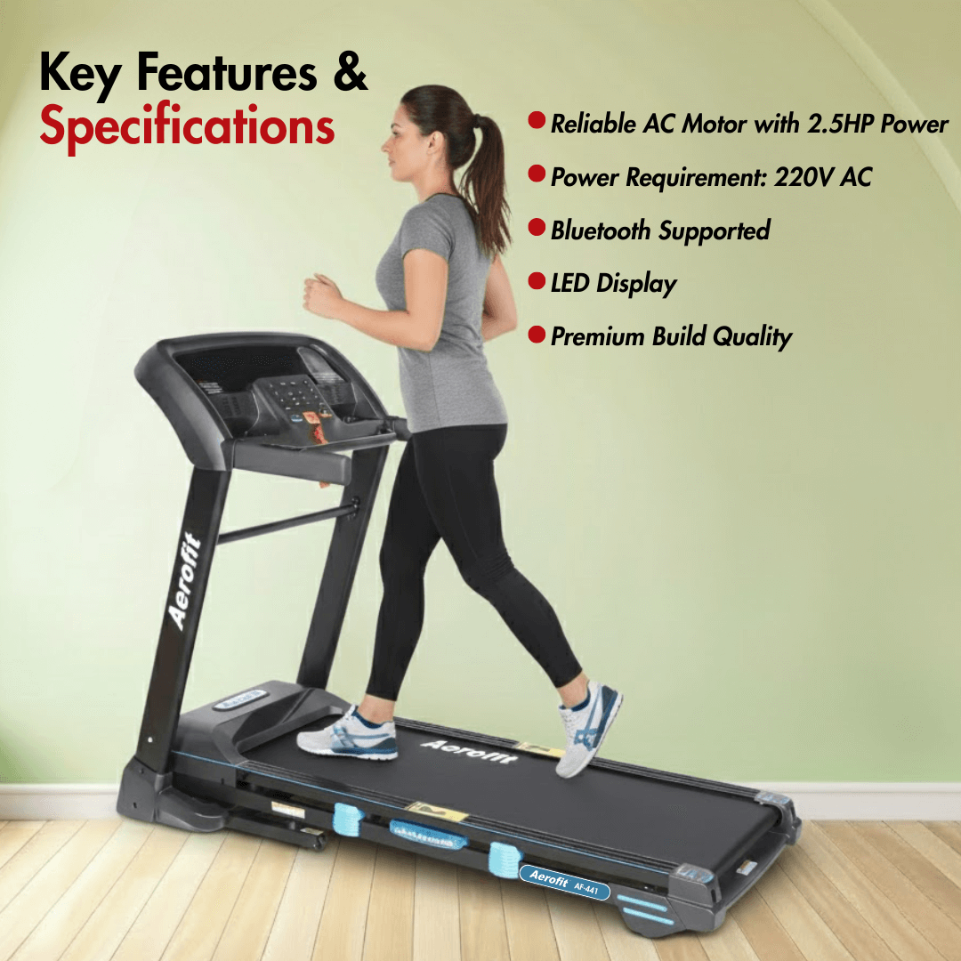 AF-441 Home Treadmill with Bluetooth Connectivity - Image 3