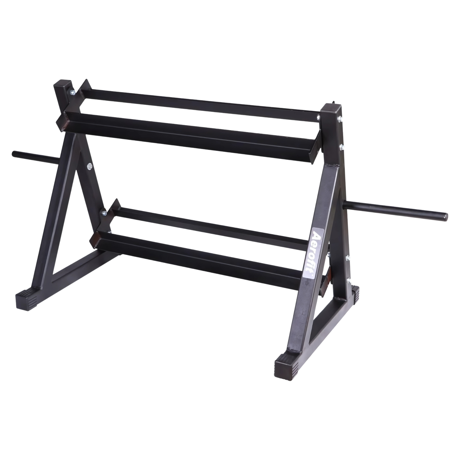 AF-7704 Dumbbell Rack 3Ft 2 Tier With 2 Plate Holder