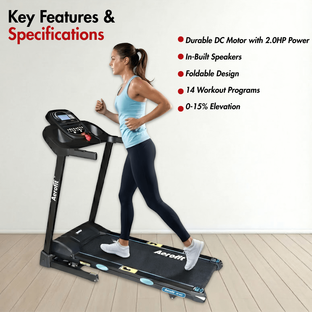 AF-442 DC Motor Home Treadmill - Image 3