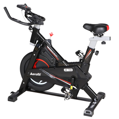 AF-785 Spin Bike I LCD Console I 10 kg Spin Wheel I Adjustable Resistance I Max. User Weight: 100 kg