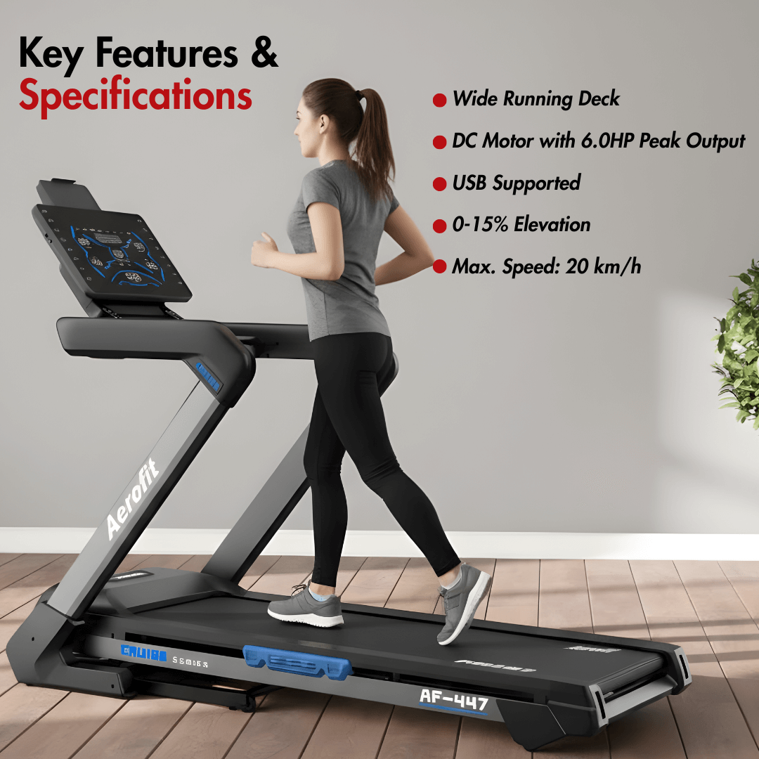 AF-447 LED Display Home Treadmill - Image 2