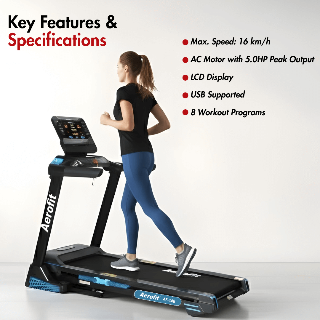 AF-448 Automatic Incline Home Treadmill - Image 2